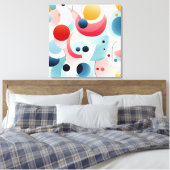 Geometrische kunst ontwerp Canvas Art Afdruk (Insitu (Slaapkamer))