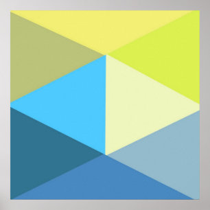 geometrische kunst poster