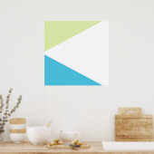 geometrische kunst poster (Keuken)