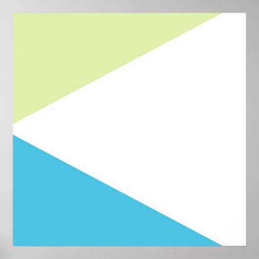 geometrische kunst poster (Voorkant)