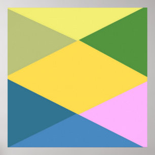 geometrische kunst poster