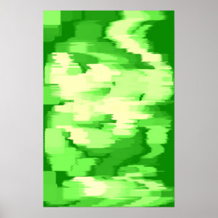 Geometrische kunst "Salad Spinner" Poster