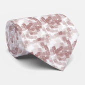 Geometrische kunst Stropdas "Grape Soda" (Opgerold)