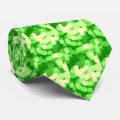 Geometrische kunst Stropdas "Iceberg" (Opgerold)