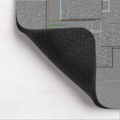 Geometrische kunst van "Cyber Gothic" Muismat (Hoek)