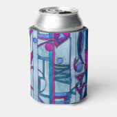 Geometrische kunst van de architect: droommoderne  blikjeskoeler (Blikje Achterkant)