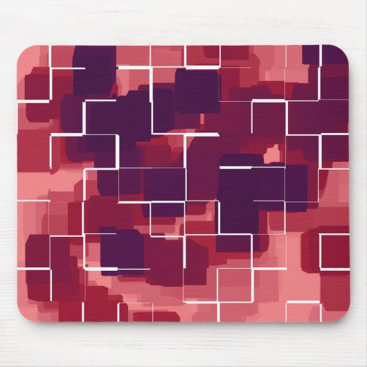 Geometrische kunst van de "carnabes" muismat (Voorkant)