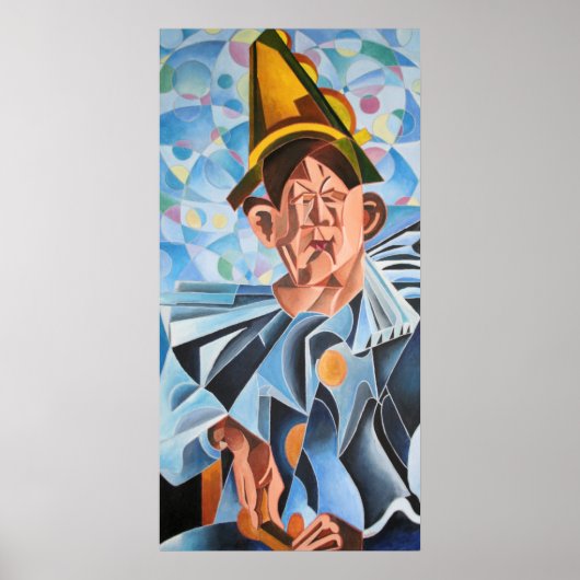 Geometrische kunst van de Melancholineklak Poster (Voorkant)