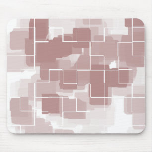 Geometrische kunst van "Grape Soda" Muismat
