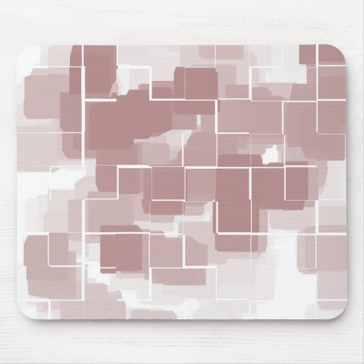 Geometrische kunst van "Grape Soda" Muismat (Voorkant)