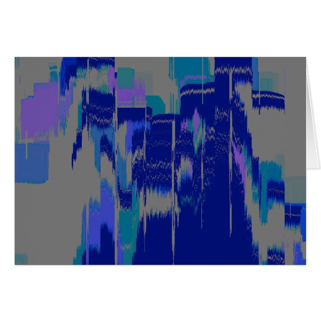 Geometrische kunst van het "regensnijvenster" (Voorkant Horizontaal)
