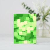 Geometrische kunst van "Iceberg" Briefkaart (Staand voorkant)