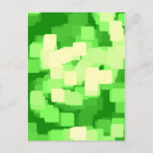 Geometrische kunst van "Iceberg" Briefkaart (Voorkant)