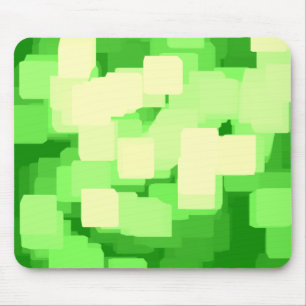 Geometrische kunst van "Iceberg" Muismat