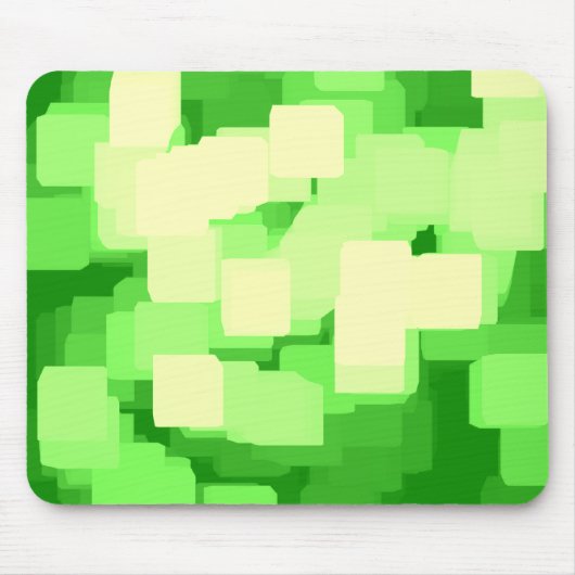 Geometrische kunst van "Iceberg" Muismat (Voorkant)