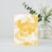 Geometrische kunst van "Tangerine" Briefkaart (Staand voorkant)