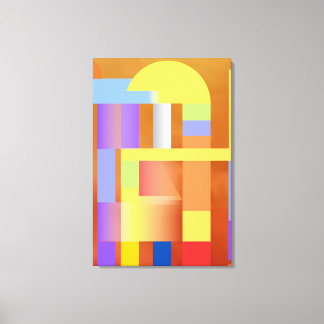"Geometrische kunstdruk | Premium Canvas Muurkunst Afdruk