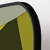 Geometrische lagen pickleball paddle (Links Detail)