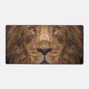 Geometrische leenportret bureaumat