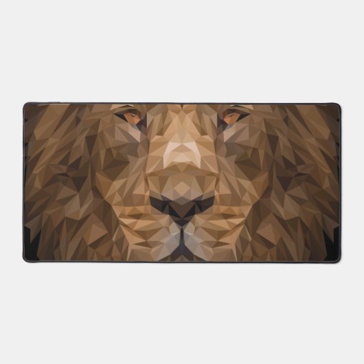 Geometrische leenportret bureaumat (Voorkant)