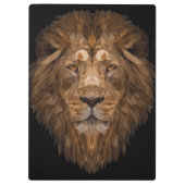 Geometrische leenportret klembord (Achterkant)