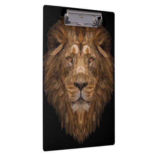 Geometrische leenportret klembord (Rechts)