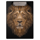 Geometrische leenportret klembord (Voorkant)