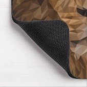 Geometrische leenportret muismat (Hoek)