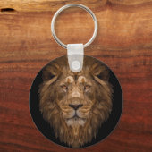 Geometrische leenportret sleutelhanger (Voorkant)