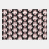 Geometrische leeuw inpakpapier vel (Voorkant 3)