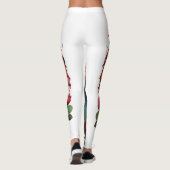 Geometrische leeuw leggings (Achterkant)