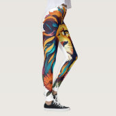 Geometrische leeuw leggings (Rechts)