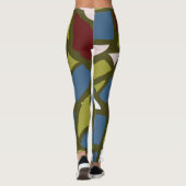 geometrische Leggings (Achterkant)