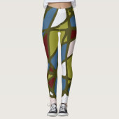 geometrische Leggings (Voorkant)