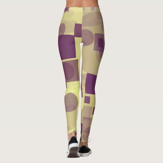 Geometrische Leggings (Achterkant)