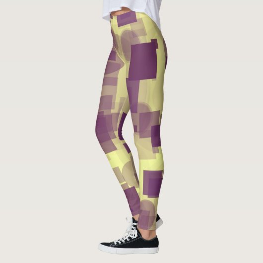 Geometrische Leggings (Links)