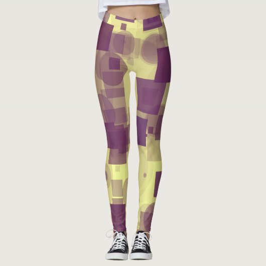 Geometrische Leggings (Voorkant)