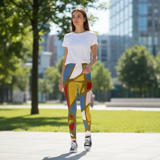 geometrische Leggings
