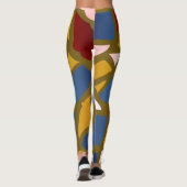 geometrische Leggings (Achterkant)