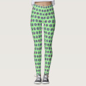 Geometrische Leggings – stijlvolle Activewear (Voorkant)