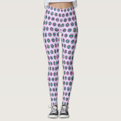 Geometrische Leggings – stijlvolle Activewear (Voorkant)