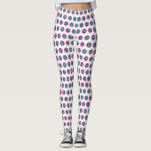 Geometrische Leggings – stijlvolle Activewear (Voorkant)