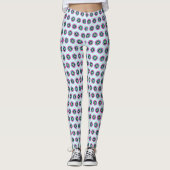 Geometrische Leggings – stijlvolle Activewear (Voorkant)