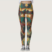 Geometrische leggings van gebrandschilderd glas (Voorkant)