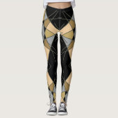 Geometrische Leggings van Joya Eve (Voorkant)