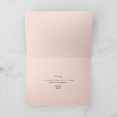 Geometrische lente-bloemen zullen je mijn Bridesma Kaart (Binnen)