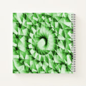 Geometrische lente...... notitieboek (Achterkant)