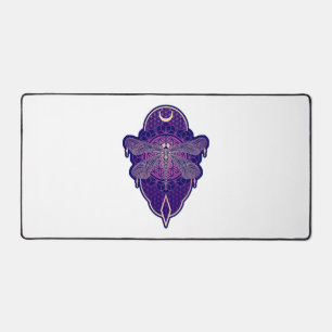 Geometrische libel Mandala Life Flower Symbool Bureaumat