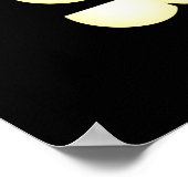 Geometrische lichtdoorlatend fractaal Poster (Hoek)