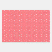 Geometrische liefdesharten, Stippen en Chevron-str Inpakpapier Vel (Voorkant 3)